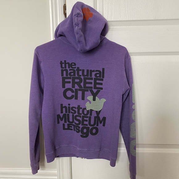 Purple FREECITY zip up - Picture 2 of 4